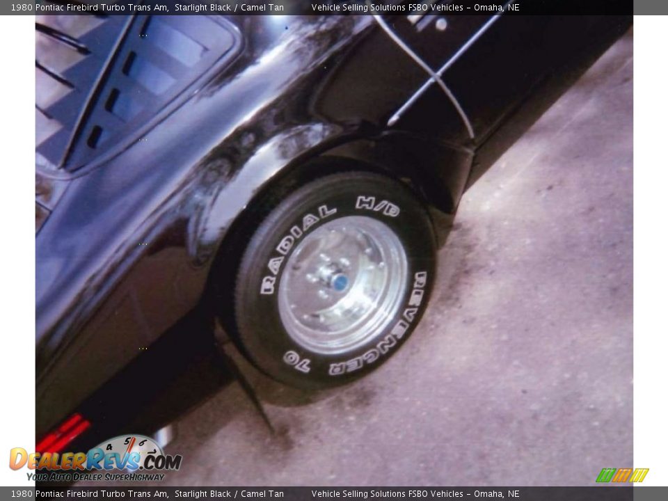1980 Pontiac Firebird Turbo Trans Am Starlight Black / Camel Tan Photo #16