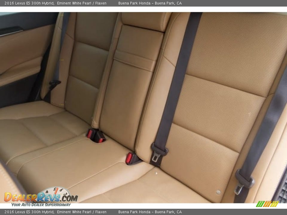 Rear Seat of 2016 Lexus ES 300h Hybrid Photo #14