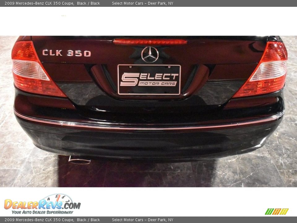 2009 Mercedes-Benz CLK 350 Coupe Black / Black Photo #5