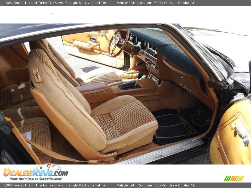 Front Seat of 1980 Pontiac Firebird Turbo Trans Am Photo #32