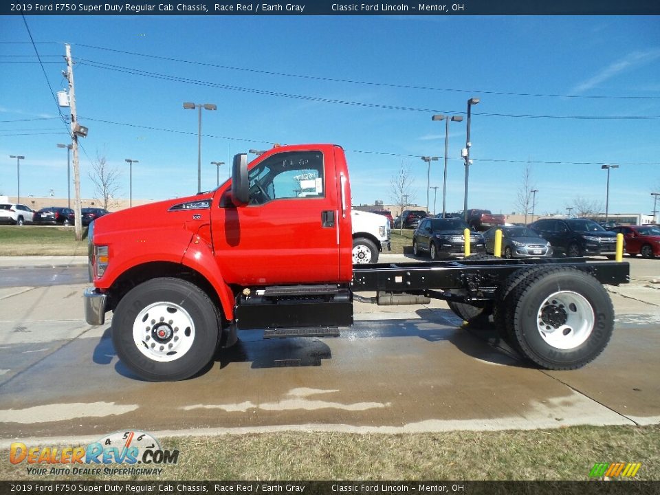 Race Red 2019 Ford F750 Super Duty Regular Cab Chassis Photo #5