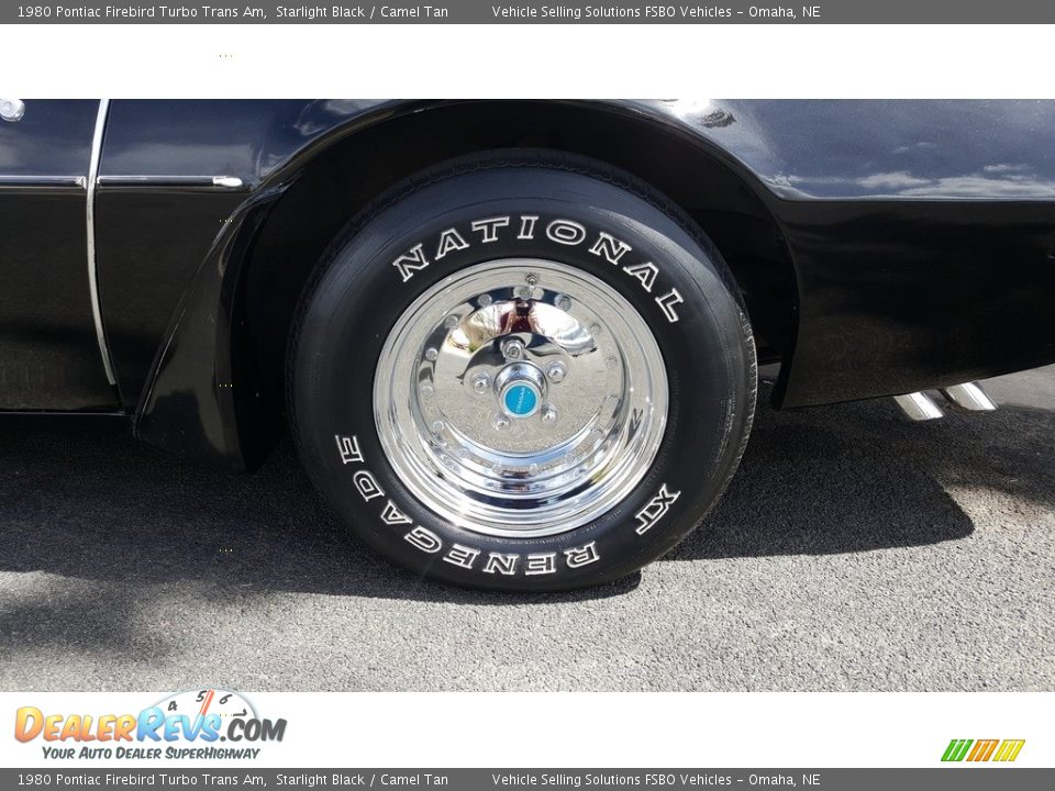 1980 Pontiac Firebird Turbo Trans Am Starlight Black / Camel Tan Photo #36