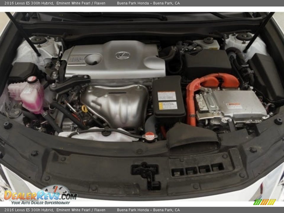 2016 Lexus ES 300h Hybrid 2.5 Liter Atkinson Cycle DOHC 16-Valve VVT-i 4 Cylinder Gasoline/Electric Hybrid Engine Photo #27