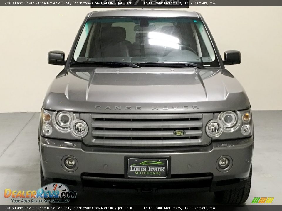 2008 Land Rover Range Rover V8 HSE Stornoway Grey Metallic / Jet Black Photo #7