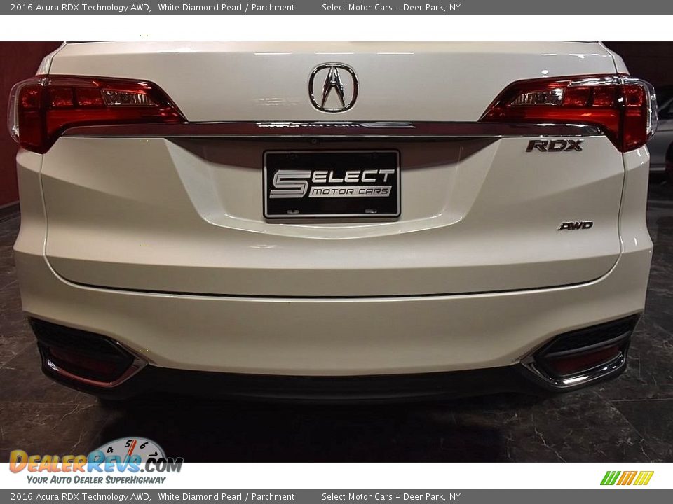 2016 Acura RDX Technology AWD White Diamond Pearl / Parchment Photo #5