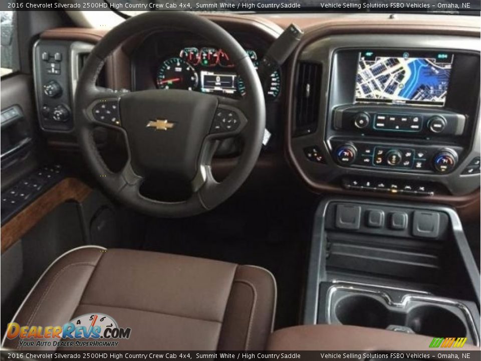 2016 Chevrolet Silverado 2500HD High Country Crew Cab 4x4 Summit White / High Country Saddle Photo #2