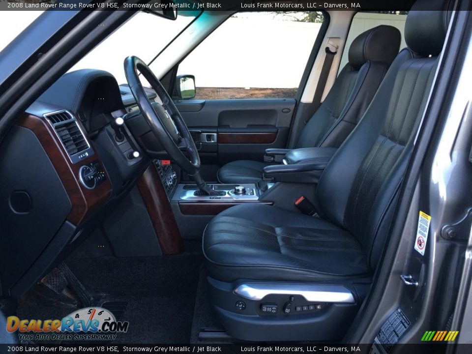 Front Seat of 2008 Land Rover Range Rover V8 HSE Photo #12