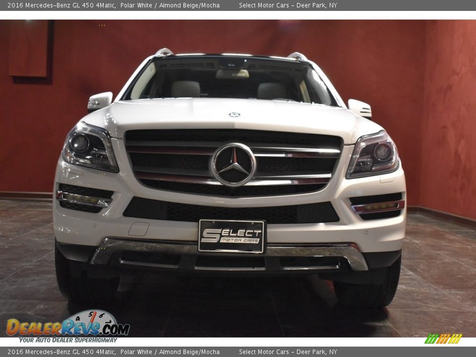 2016 Mercedes-Benz GL 450 4Matic Polar White / Almond Beige/Mocha Photo #2