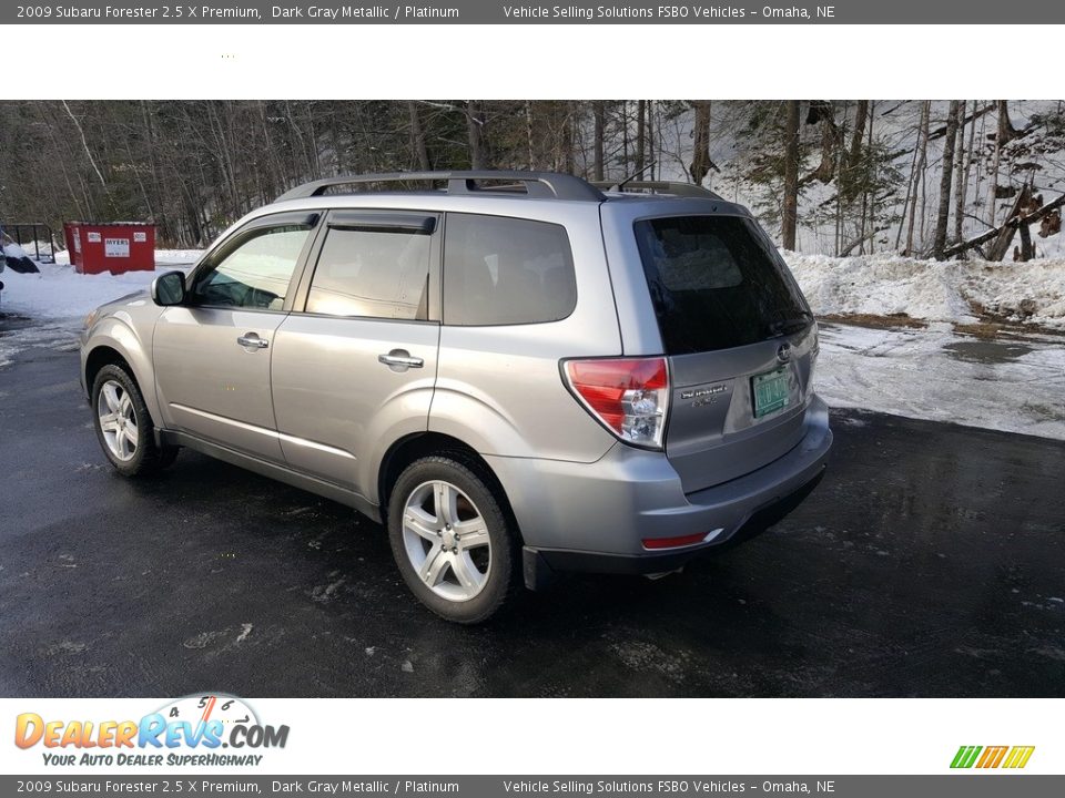 2009 Subaru Forester 2.5 X Premium Dark Gray Metallic / Platinum Photo #1