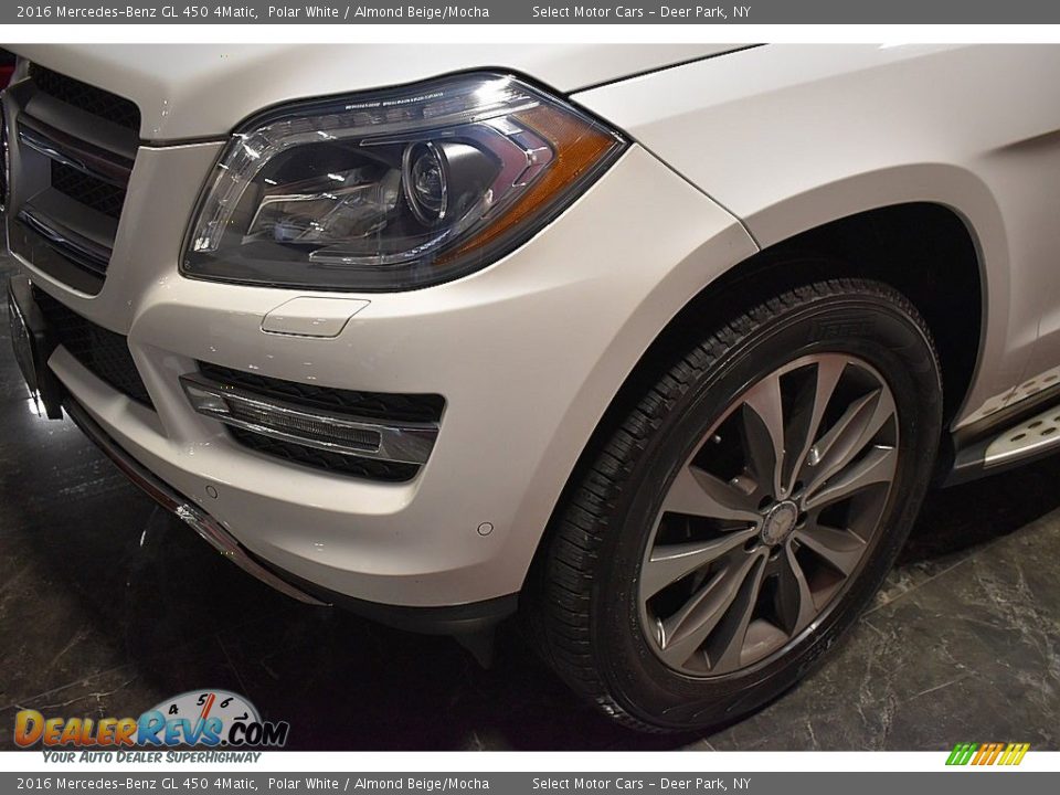 2016 Mercedes-Benz GL 450 4Matic Polar White / Almond Beige/Mocha Photo #5