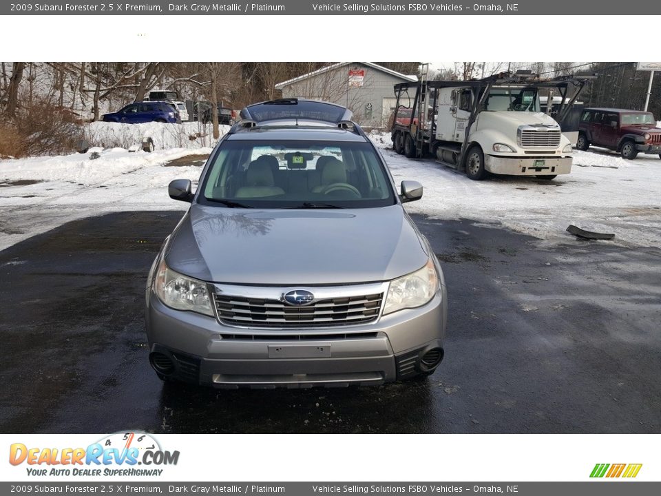 2009 Subaru Forester 2.5 X Premium Dark Gray Metallic / Platinum Photo #6