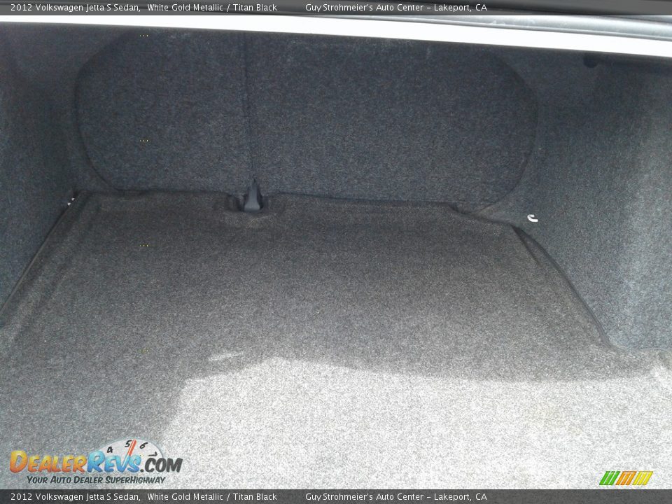 2012 Volkswagen Jetta S Sedan White Gold Metallic / Titan Black Photo #3