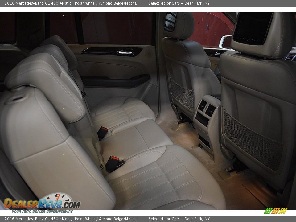 2016 Mercedes-Benz GL 450 4Matic Polar White / Almond Beige/Mocha Photo #19