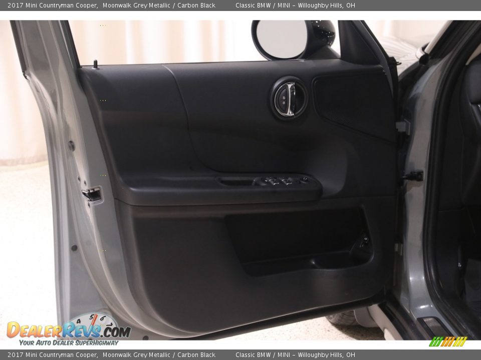 2017 Mini Countryman Cooper Moonwalk Grey Metallic / Carbon Black Photo #4
