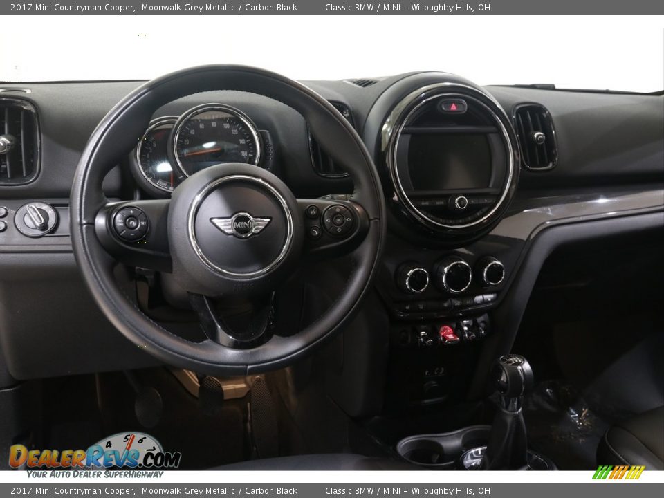 2017 Mini Countryman Cooper Moonwalk Grey Metallic / Carbon Black Photo #6