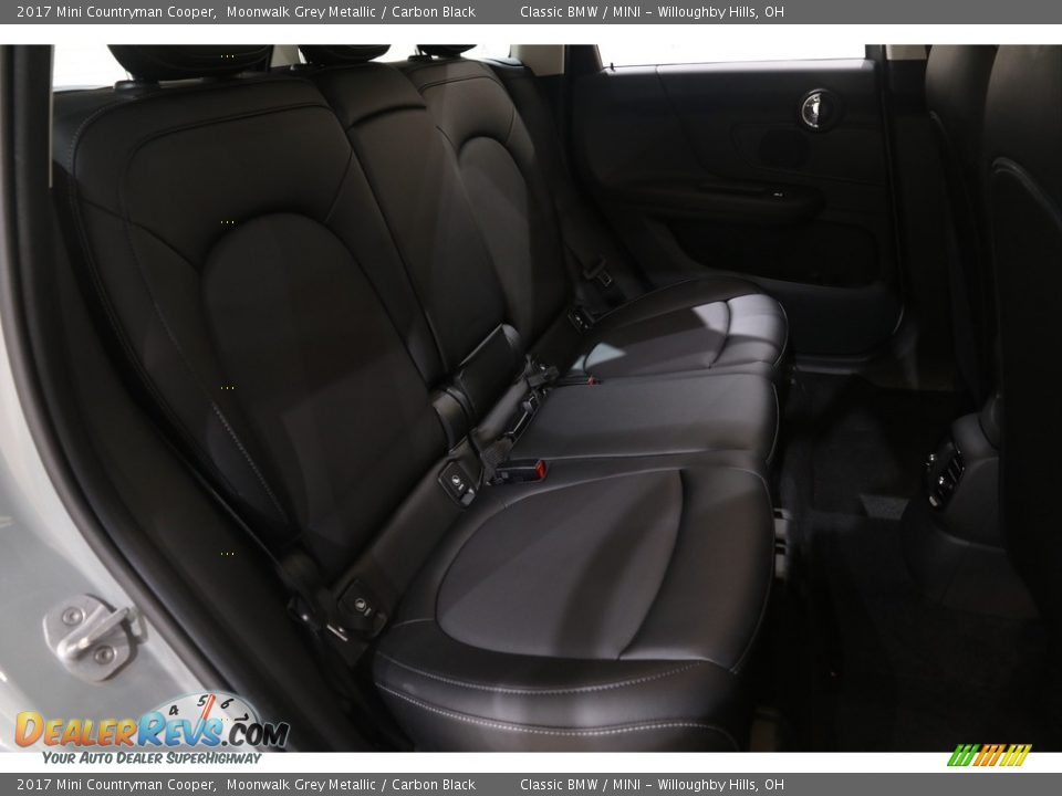 2017 Mini Countryman Cooper Moonwalk Grey Metallic / Carbon Black Photo #15