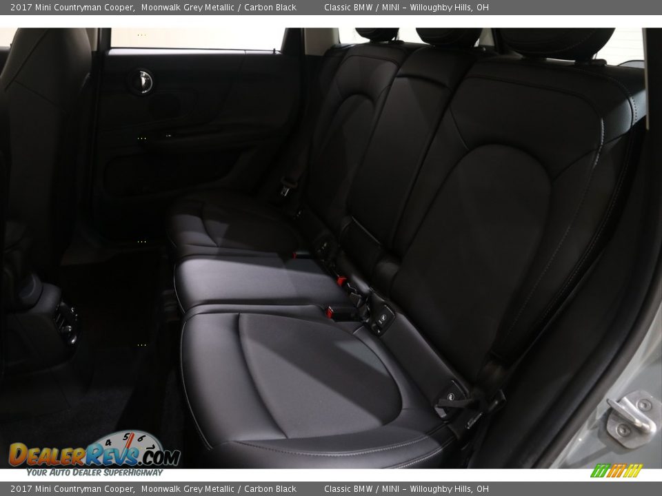 2017 Mini Countryman Cooper Moonwalk Grey Metallic / Carbon Black Photo #16