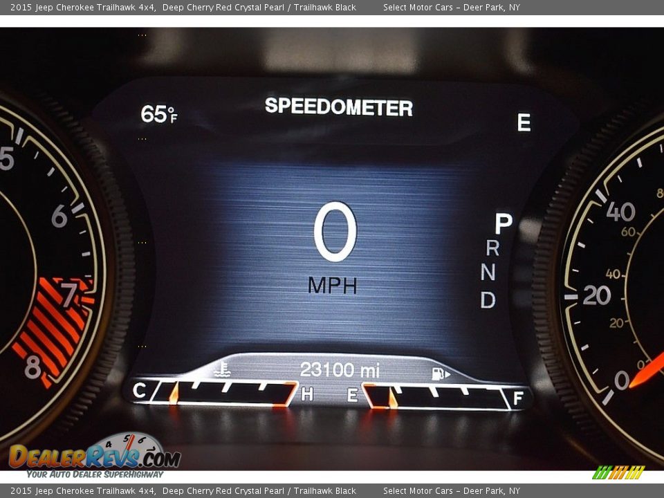 2015 Jeep Cherokee Trailhawk 4x4 Deep Cherry Red Crystal Pearl / Trailhawk Black Photo #27