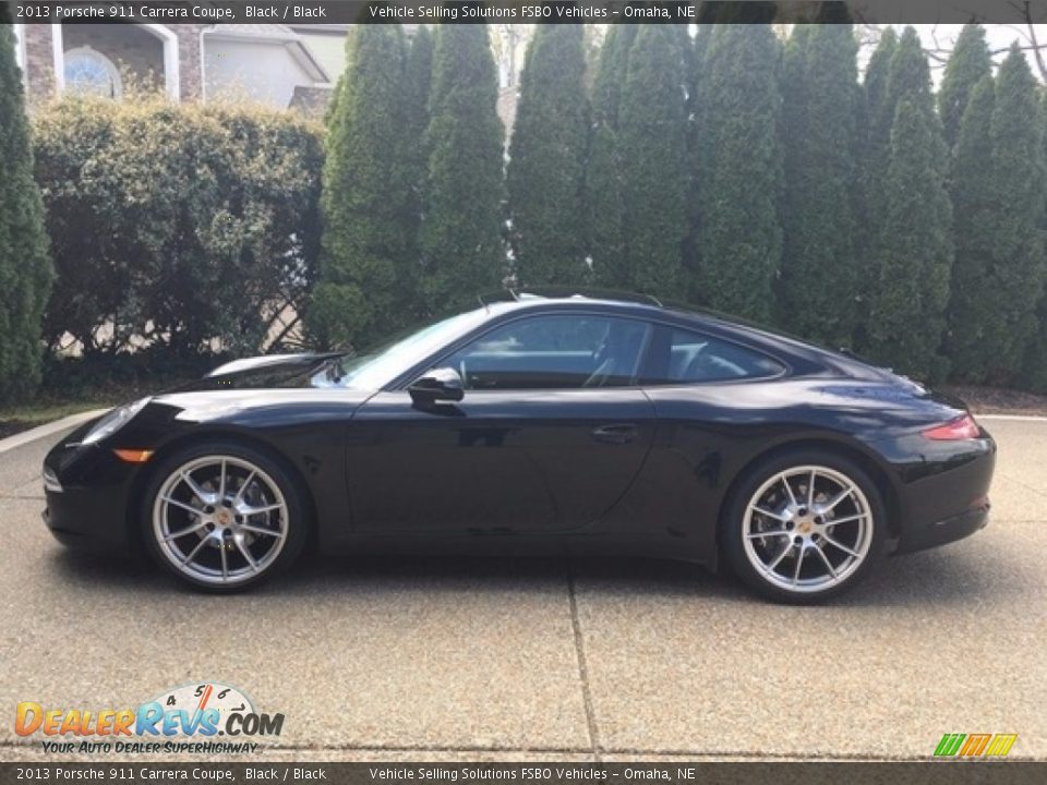 2013 Porsche 911 Carrera Coupe Black / Black Photo #1