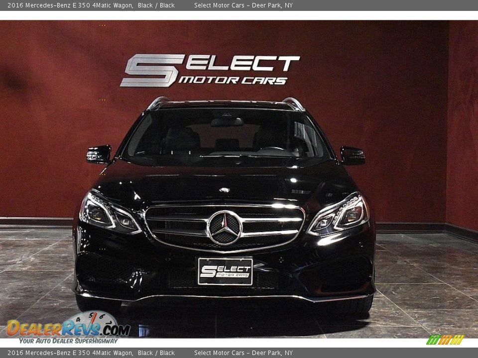 2016 Mercedes-Benz E 350 4Matic Wagon Black / Black Photo #1