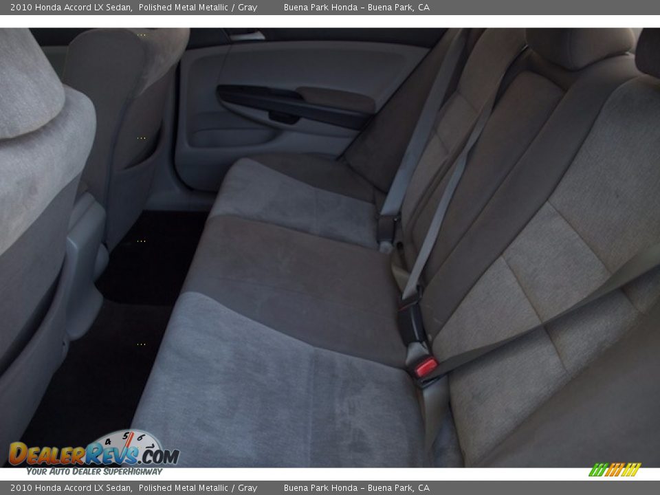 2010 Honda Accord LX Sedan Polished Metal Metallic / Gray Photo #4