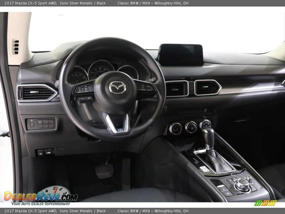 2017 Mazda CX-5 Sport AWD Sonic Silver Metallic / Black Photo #7