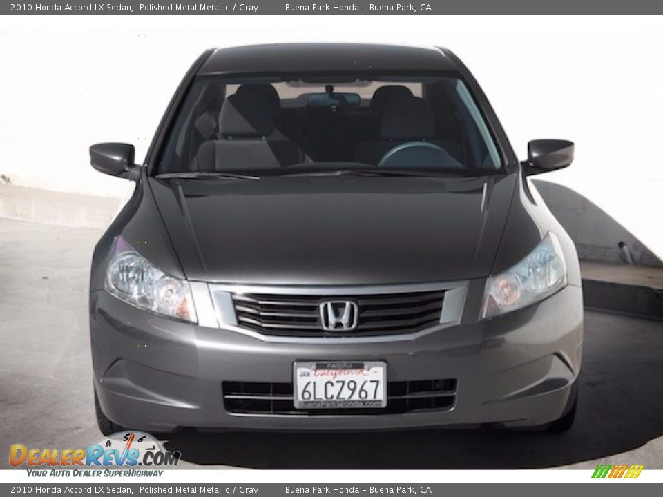 2010 Honda Accord LX Sedan Polished Metal Metallic / Gray Photo #7