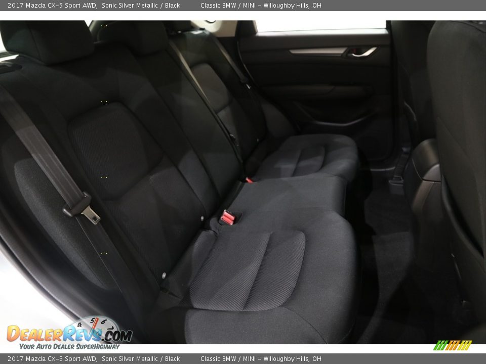 2017 Mazda CX-5 Sport AWD Sonic Silver Metallic / Black Photo #15