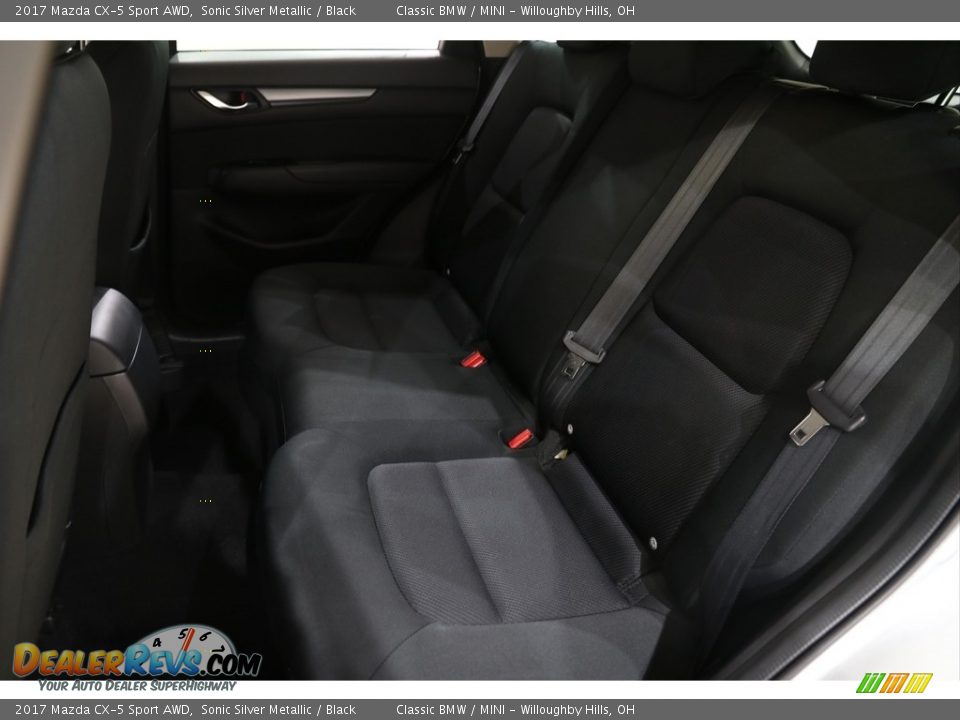 2017 Mazda CX-5 Sport AWD Sonic Silver Metallic / Black Photo #16