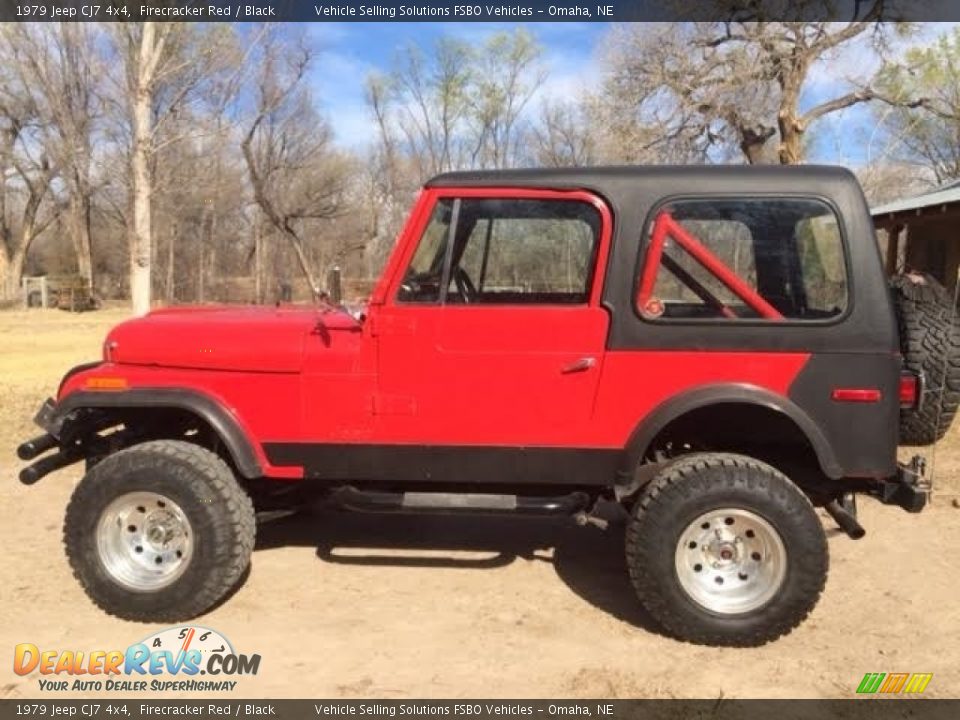 Firecracker Red 1979 Jeep CJ7 4x4 Photo #1