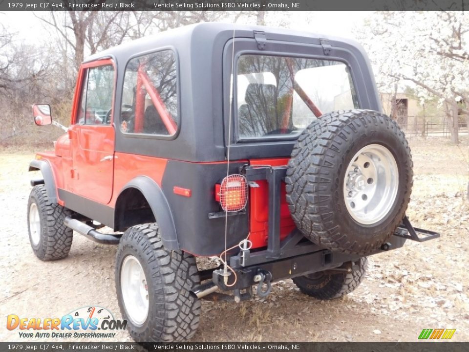 Firecracker Red 1979 Jeep CJ7 4x4 Photo #2