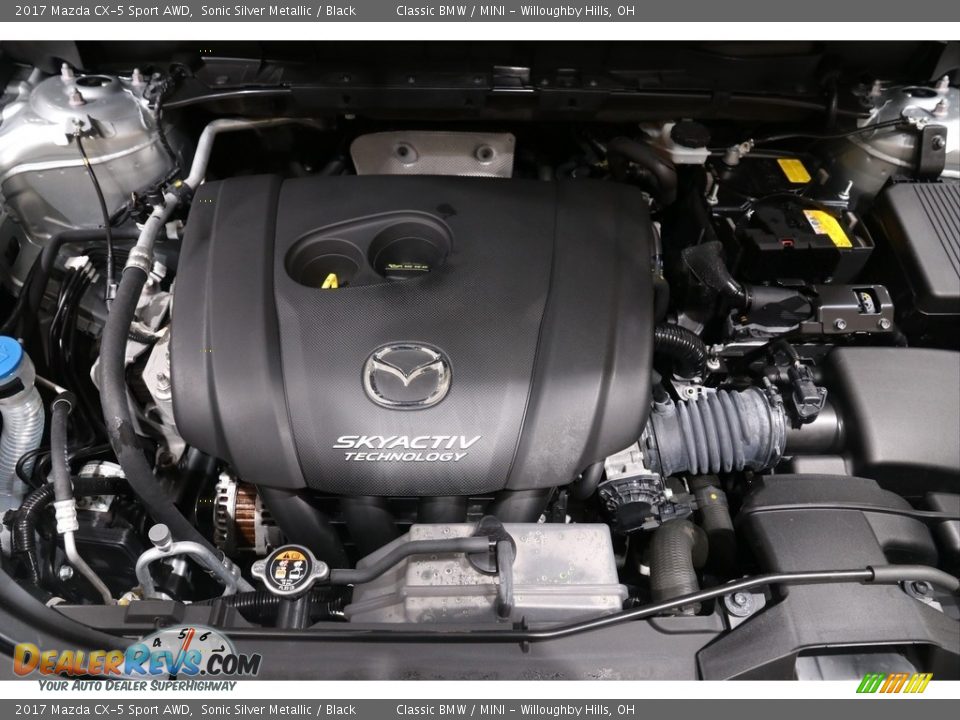2017 Mazda CX-5 Sport AWD Sonic Silver Metallic / Black Photo #18