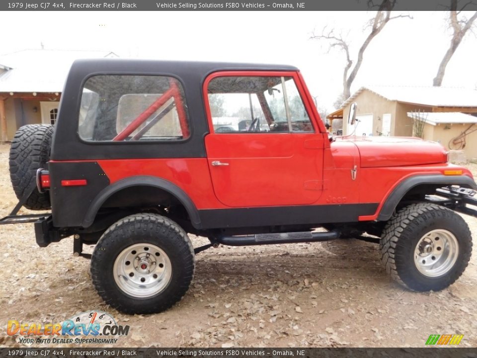 Firecracker Red 1979 Jeep CJ7 4x4 Photo #8