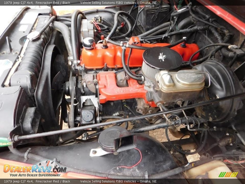 1979 Jeep CJ7 4x4 258 cid OHV 12-Valve Inline 6 Cylinder Engine Photo #20