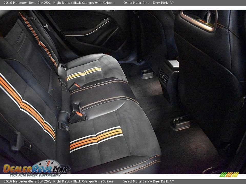 Rear Seat of 2016 Mercedes-Benz CLA 250 Photo #11