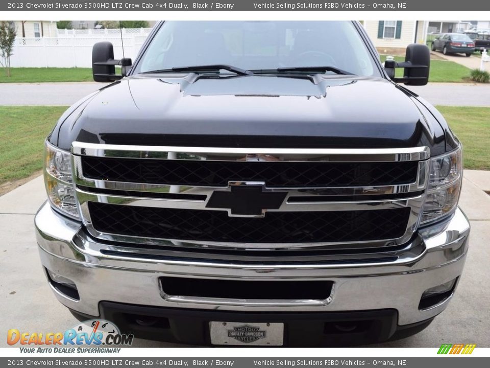 2013 Chevrolet Silverado 3500HD LTZ Crew Cab 4x4 Dually Black / Ebony Photo #3