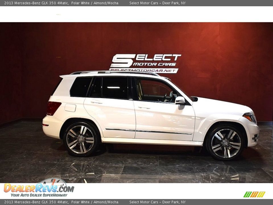 2013 Mercedes-Benz GLK 350 4Matic Polar White / Almond/Mocha Photo #4