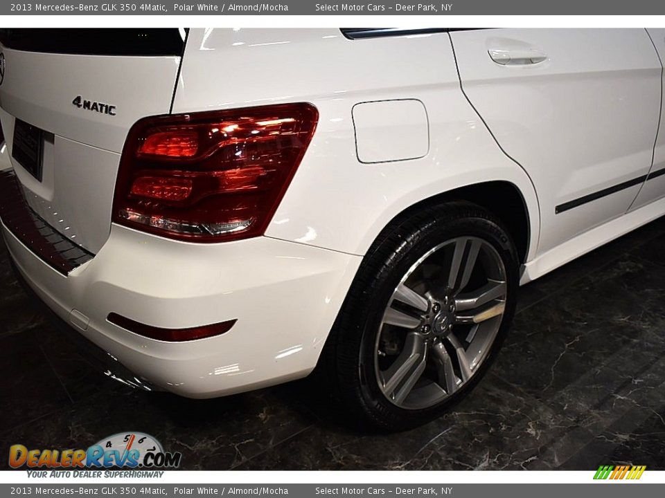 2013 Mercedes-Benz GLK 350 4Matic Polar White / Almond/Mocha Photo #6