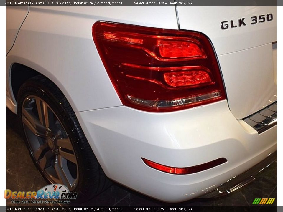 2013 Mercedes-Benz GLK 350 4Matic Polar White / Almond/Mocha Photo #7