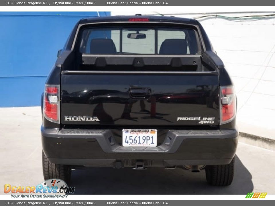 2014 Honda Ridgeline RTL Crystal Black Pearl / Black Photo #9