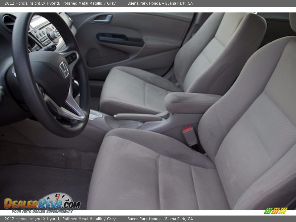 Front Seat of 2012 Honda Insight LX Hybrid Photo #3