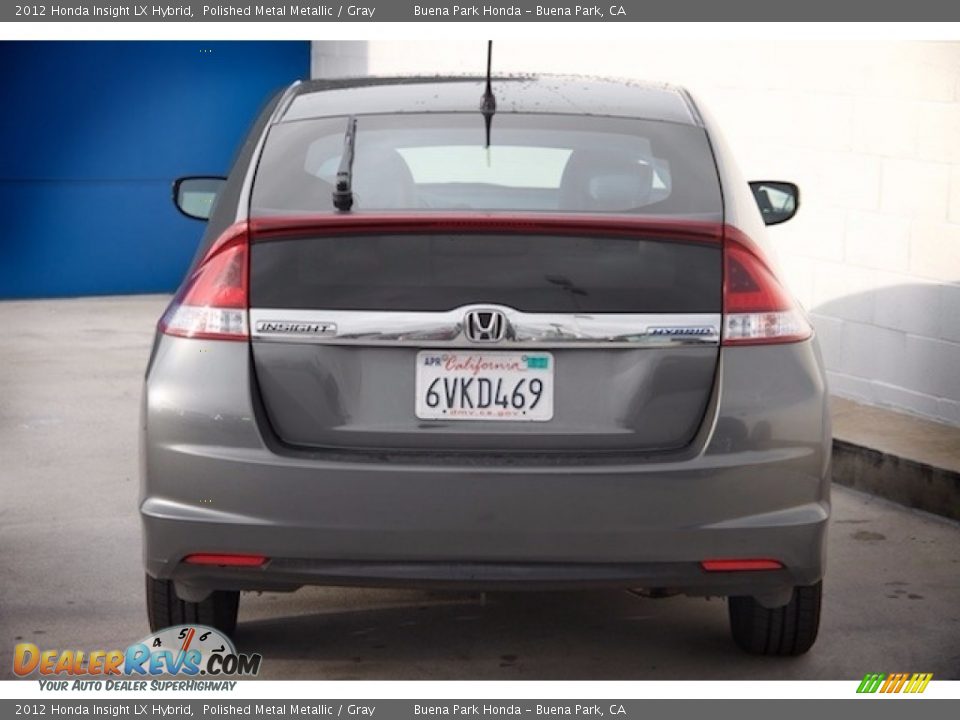 2012 Honda Insight LX Hybrid Polished Metal Metallic / Gray Photo #9