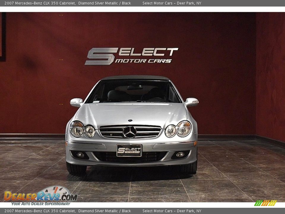 2007 Mercedes-Benz CLK 350 Cabriolet Diamond Silver Metallic / Black Photo #3