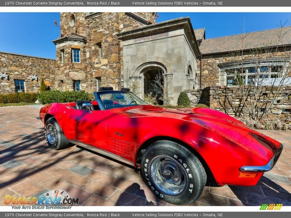 Front 3/4 View of 1970 Chevrolet Corvette Stingray Convertible Photo #6