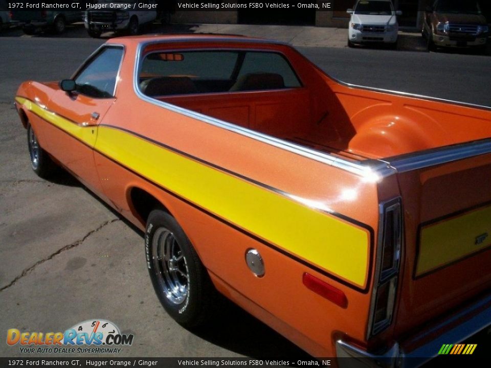 1972 Ford Ranchero GT Hugger Orange / Ginger Photo #2