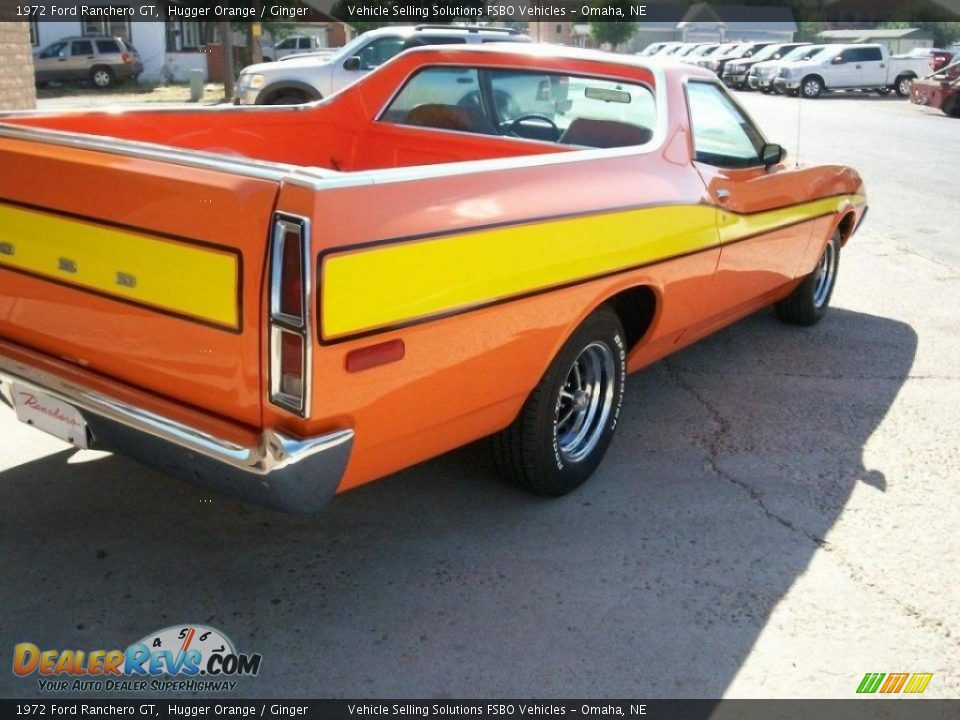 1972 Ford Ranchero GT Hugger Orange / Ginger Photo #5