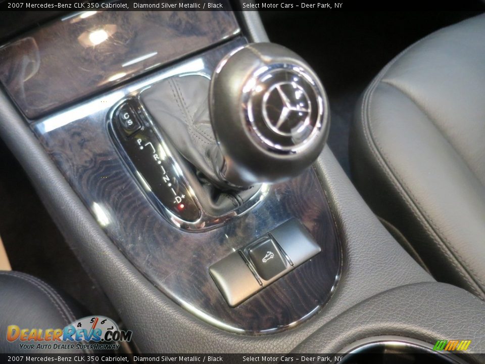 2007 Mercedes-Benz CLK 350 Cabriolet Diamond Silver Metallic / Black Photo #24