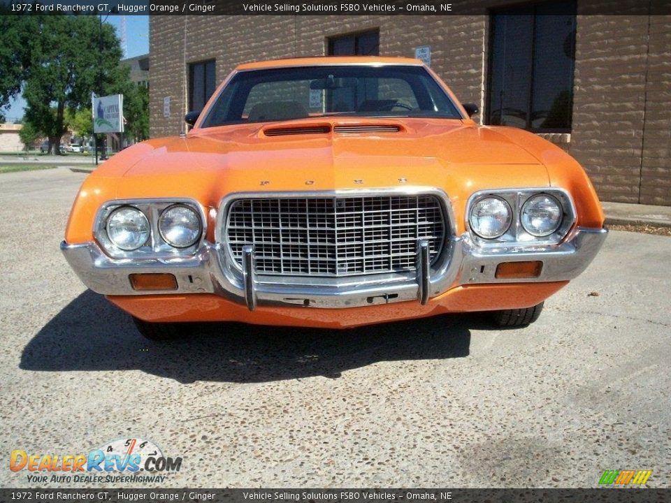 1972 Ford Ranchero GT Hugger Orange / Ginger Photo #6