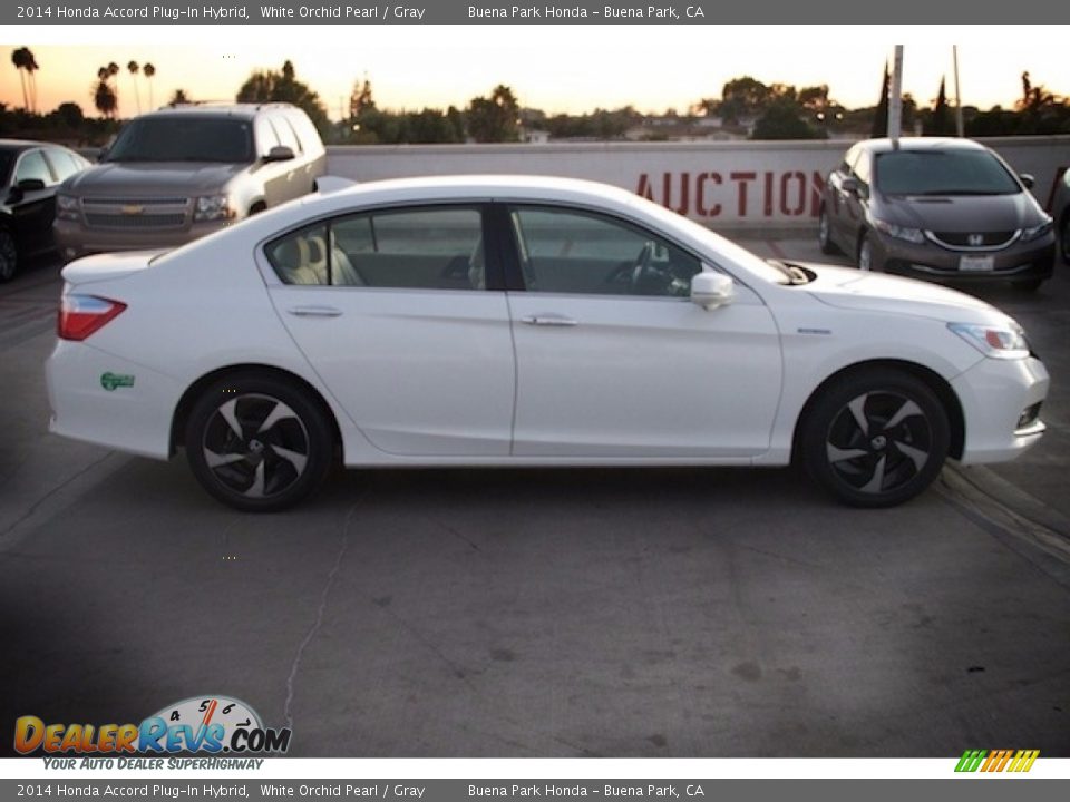 White Orchid Pearl 2014 Honda Accord Plug-In Hybrid Photo #11