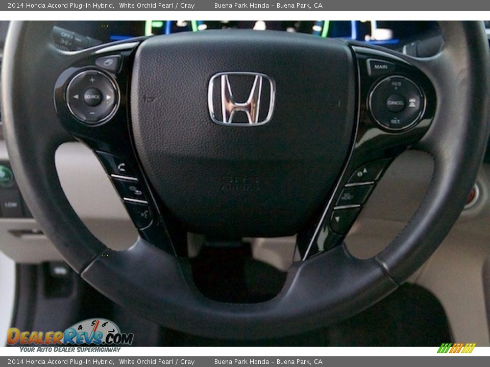2014 Honda Accord Plug-In Hybrid Steering Wheel Photo #12